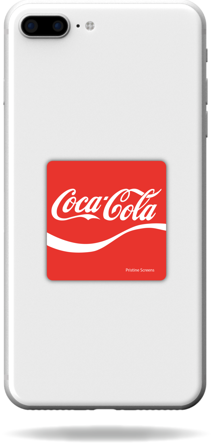 Coca Cola Screen Cleaner Sticker