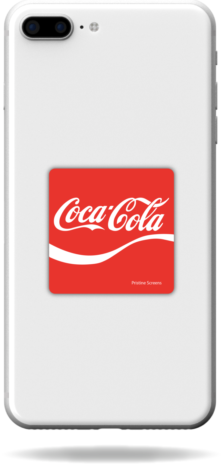 Coca Cola Screen Cleaner Sticker