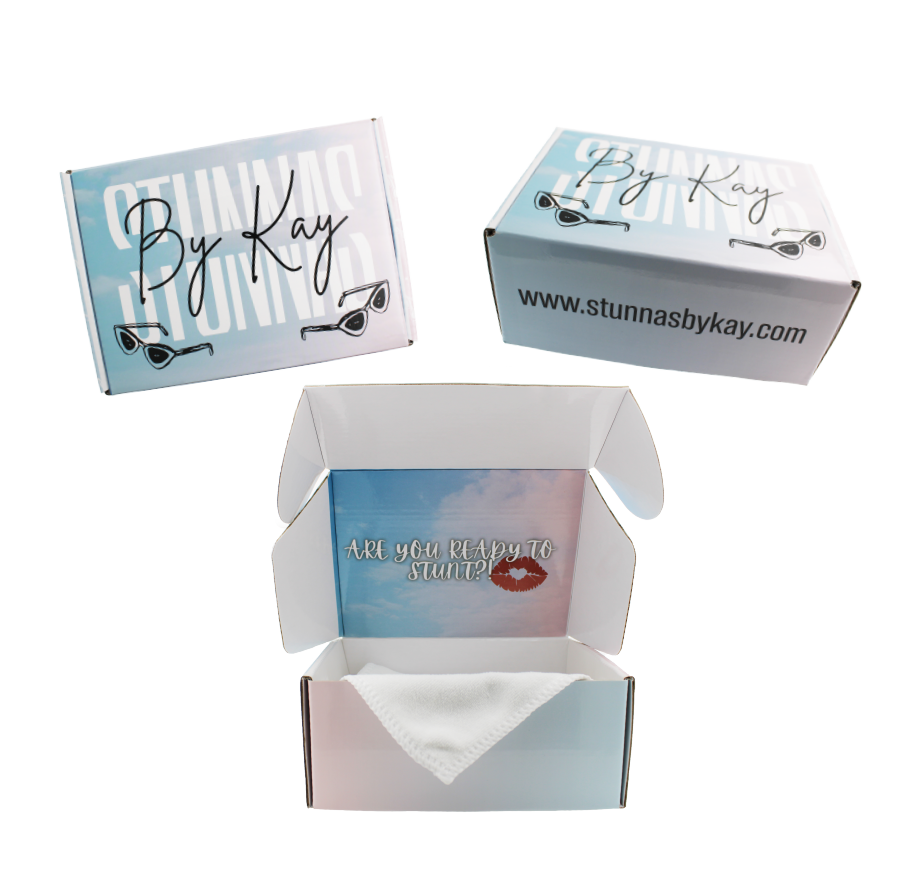 Box Packaging for Custom Microfiber Cloths