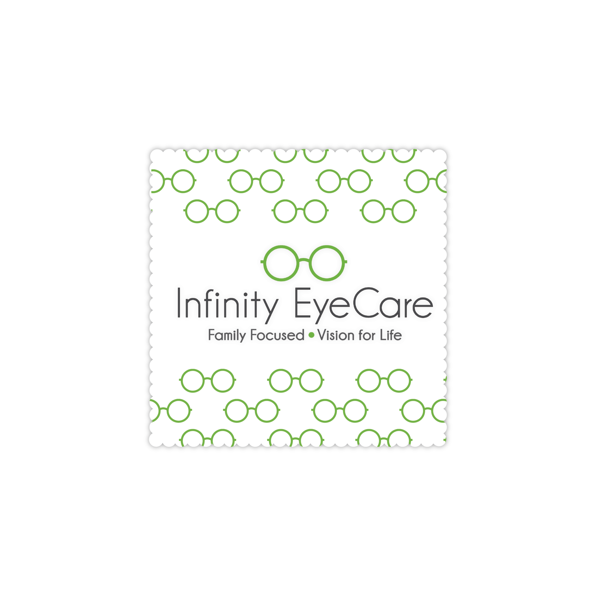 Infinity EyeCare Personalized Lens Cleaning Cloths