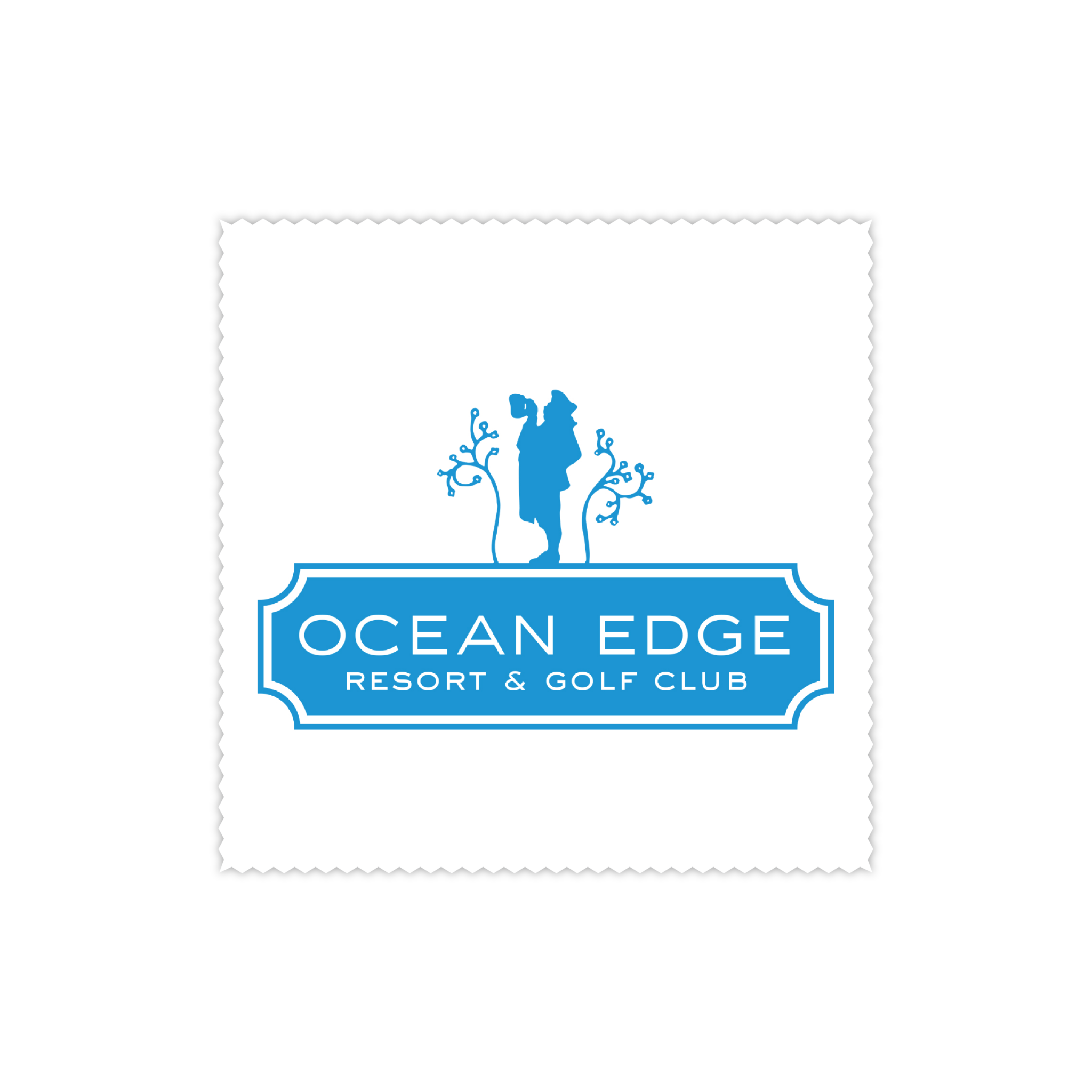 Ocean Edge Resort & Gold Club Branded Microfiber Cloth Design