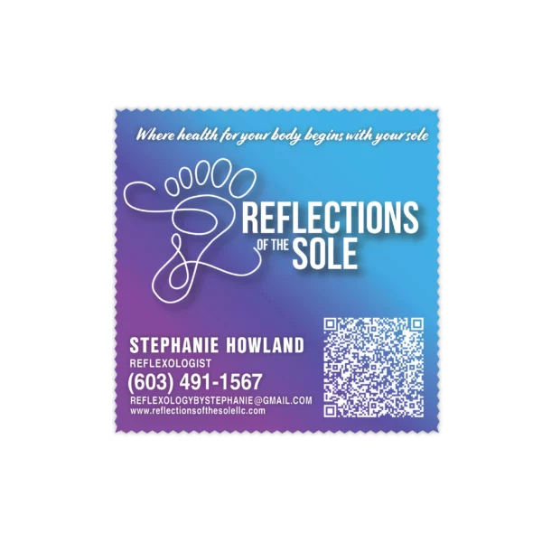 Reflections of the Sole Contact QR Code Cloth